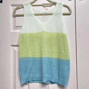 Women's NWOT Sweater Tank, Size large